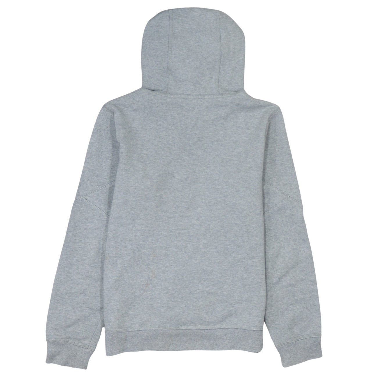 Nike Men's Grey Pullover Hoodie Small Logo Sportswear Fleece