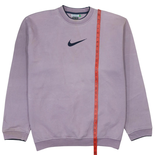 Nike Men’s Purple 2XL Pullover Sweatshirt Crew Neck Logo Sportswear