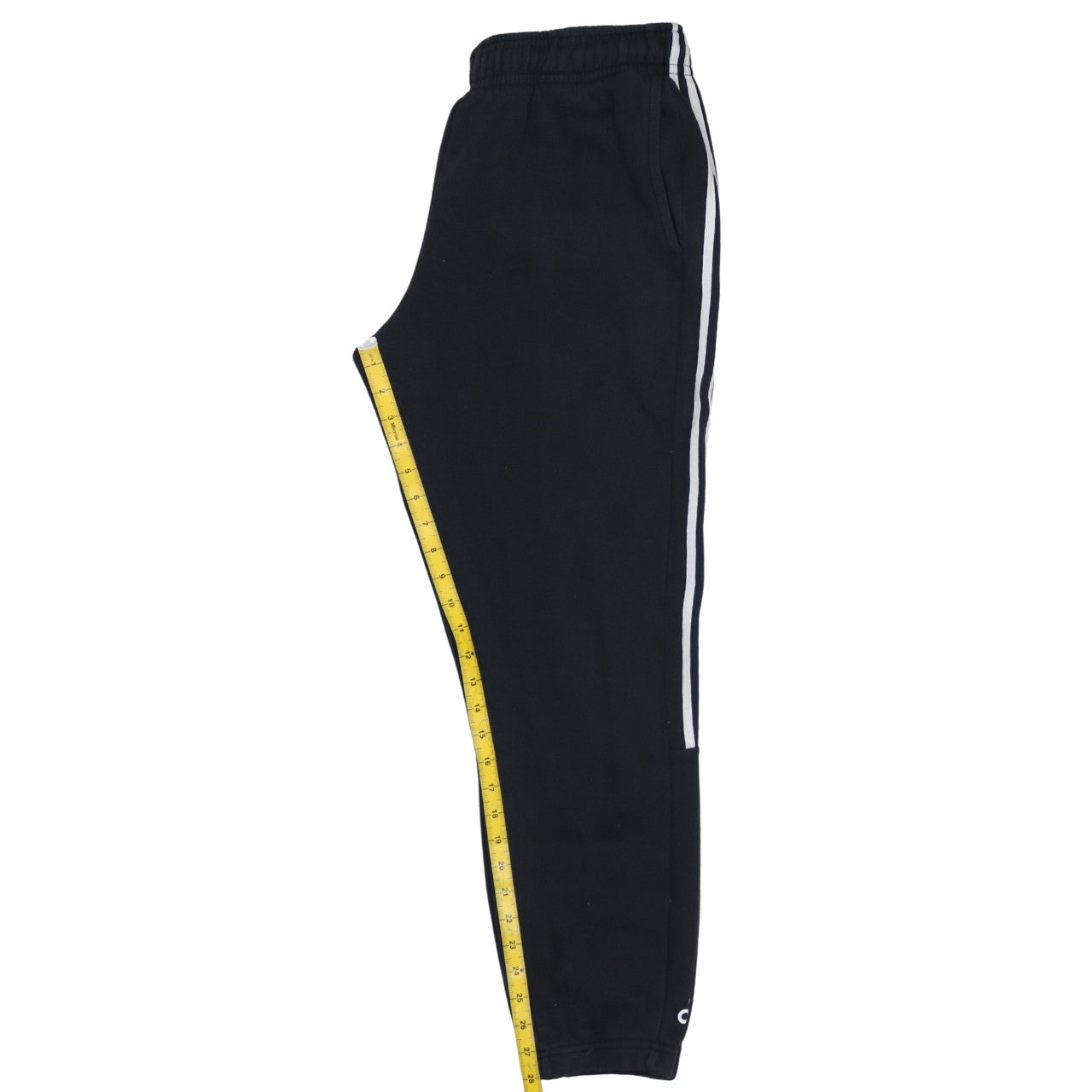 Adidas Mens Black L Sweatpants Tapered Casual Jogger Trousers
