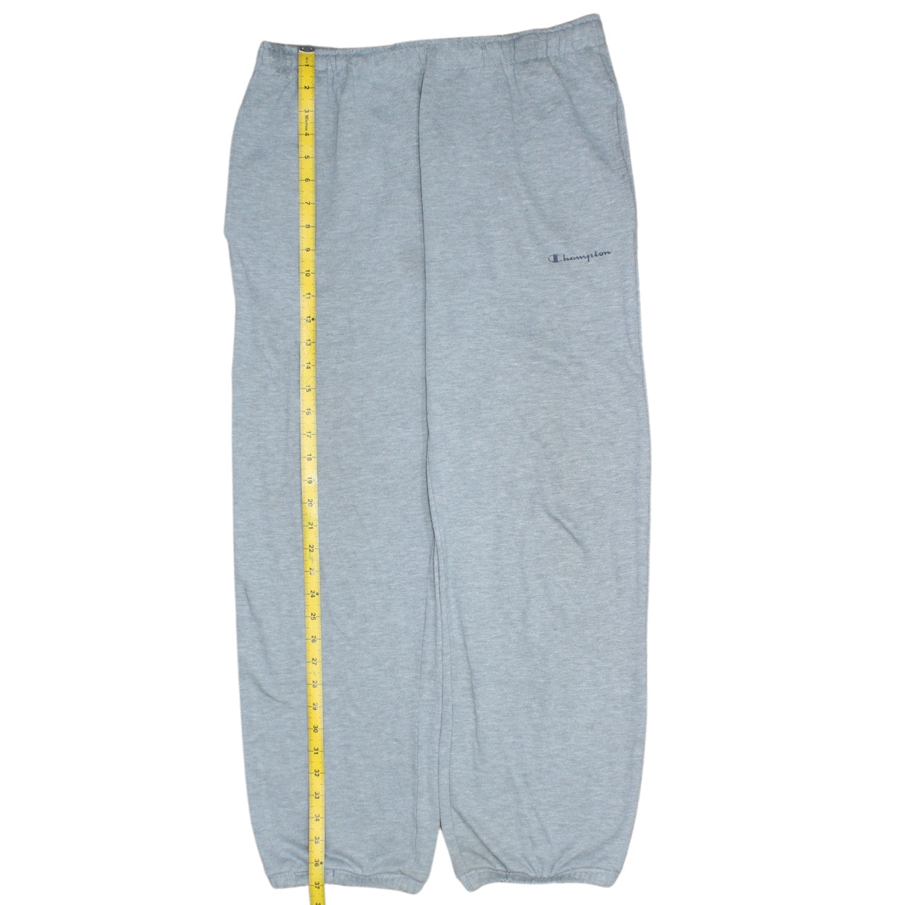 Champion Mens Grey Medium Sweatpants Elastic Waist Casual Trousers