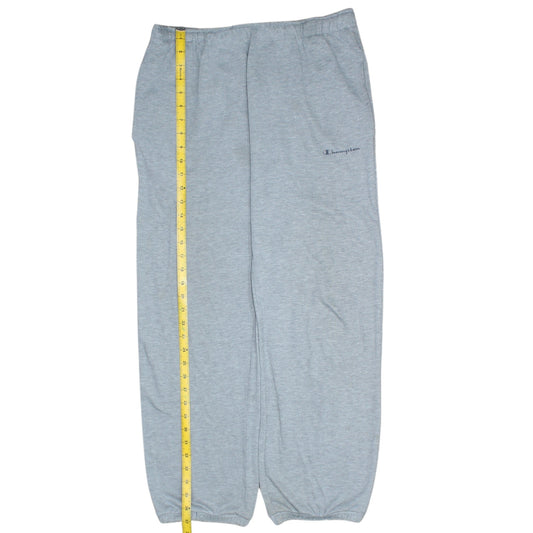 Champion Mens Grey Medium Sweatpants Elastic Waist Casual Trousers