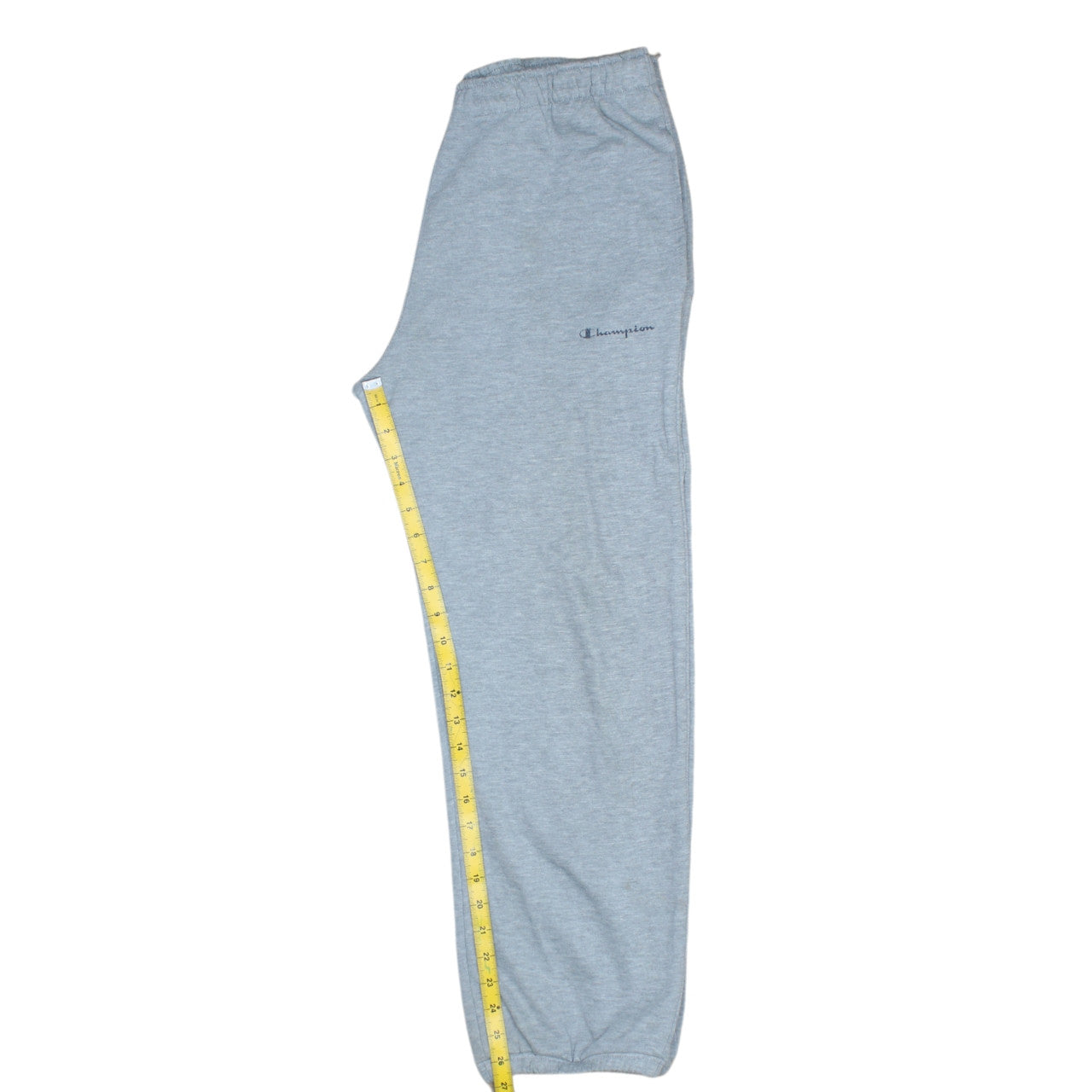 Champion Mens Grey Medium Sweatpants Elastic Waist Casual Trousers