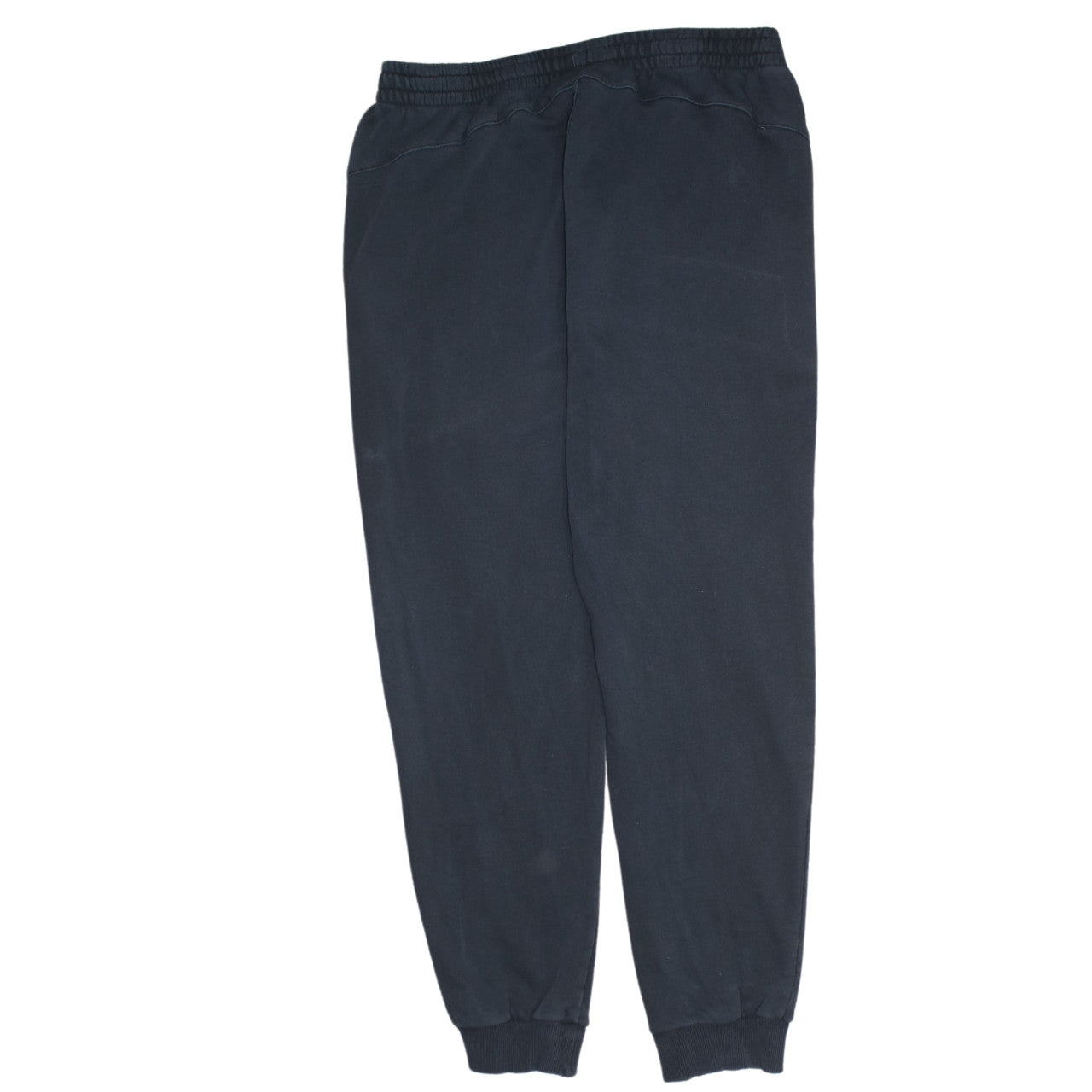 Puma Mens Black L Sweatpants Joggers Elastic Waist Logo Tapered