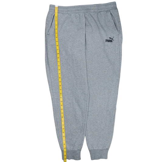 Puma Men’s Grey XL Sweatpants Joggers Tapered Fit Casual