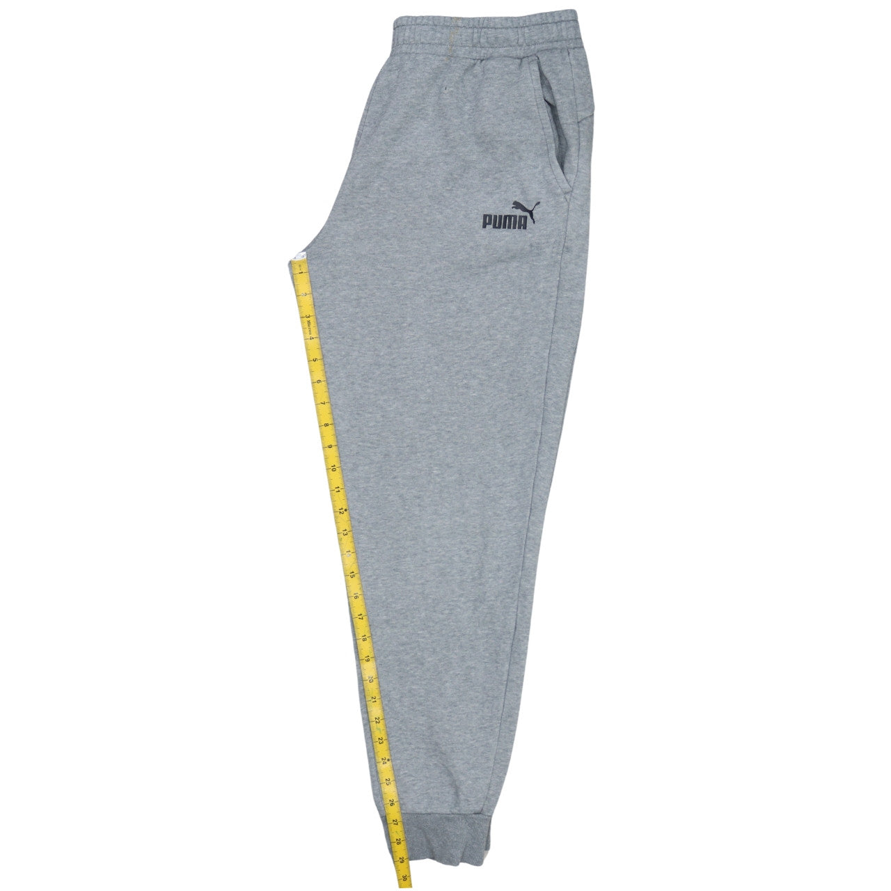 Puma Men’s Grey XL Sweatpants Joggers Tapered Fit Casual