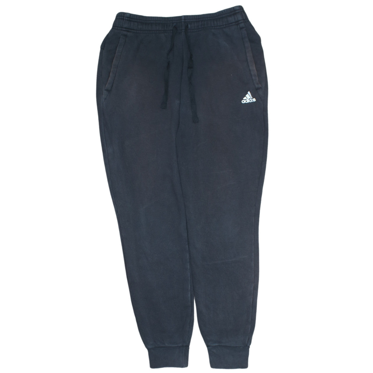 Adidas Womens Black Jogger Sweatpants S Regular Fit Tapered