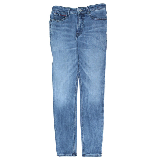 Lee Womens Blue Skinny Jeans Size 10 Slim Fit Denim