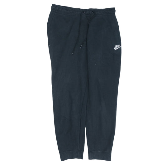 Nike Womens Black L Sweatpants Jogger Cotton Blend Casual