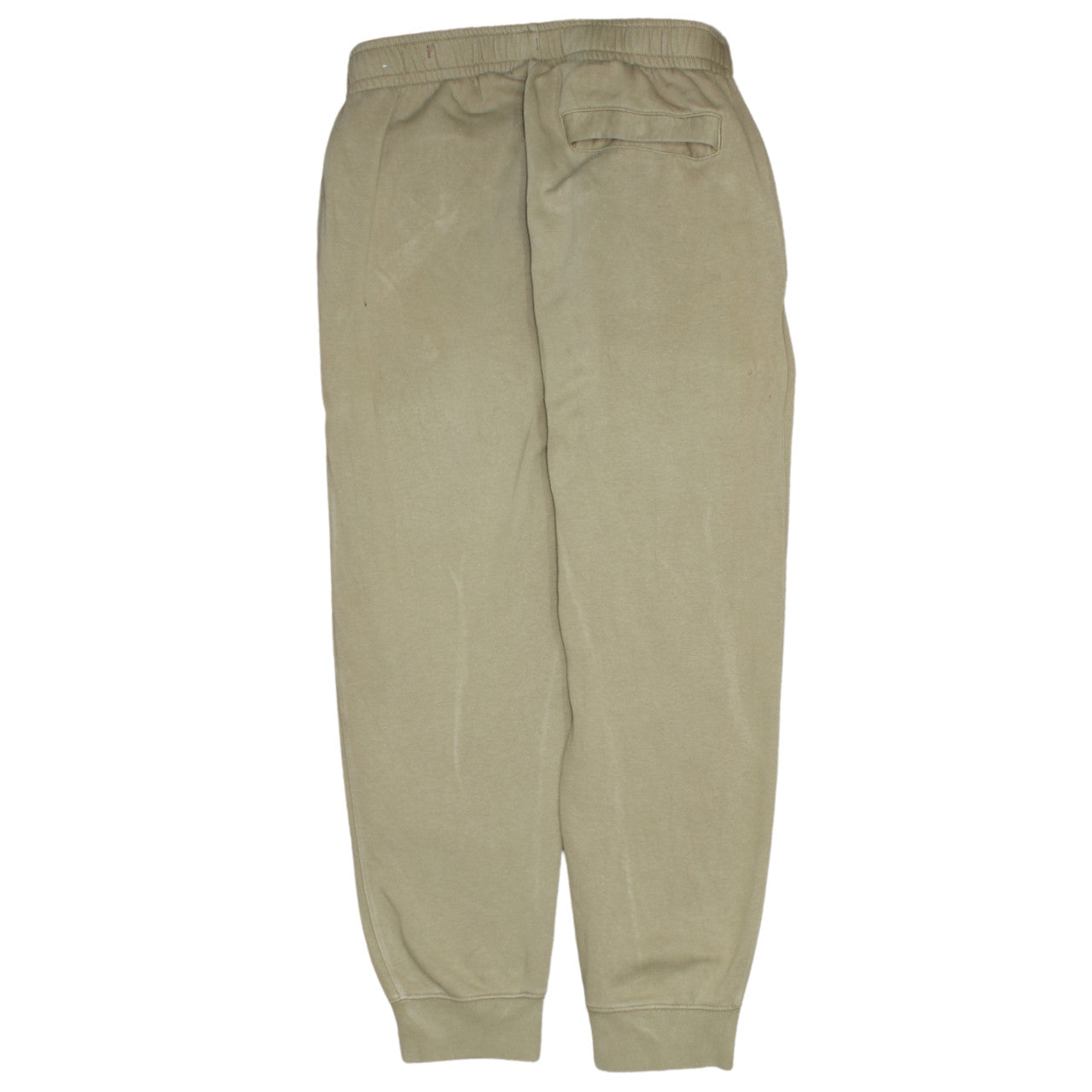 Nike Women Beige Jogger Sweatpants Size S Cotton Blend