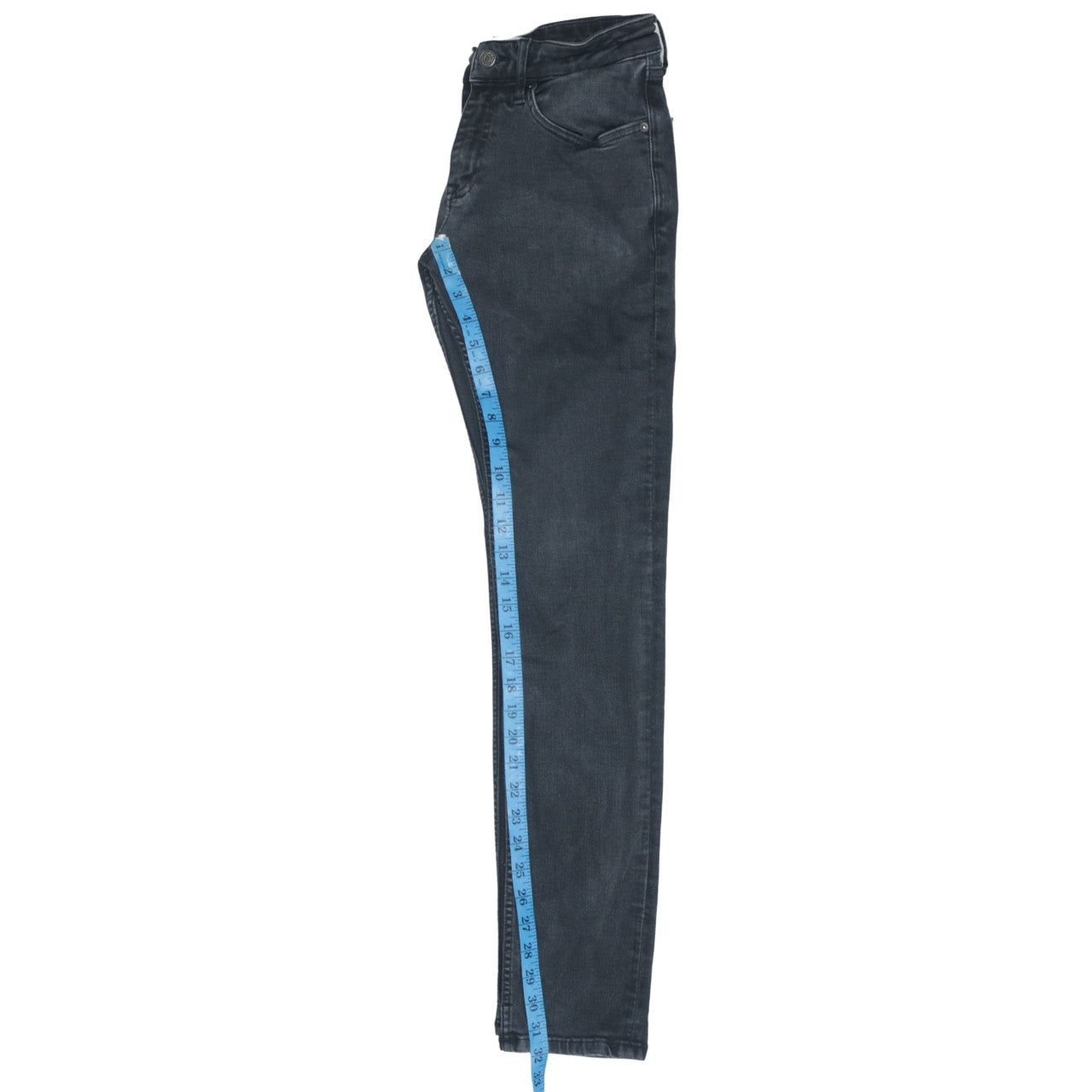 Tommy Jeans Men’s Black Slim Skinny Denim Jeans 30W 32L