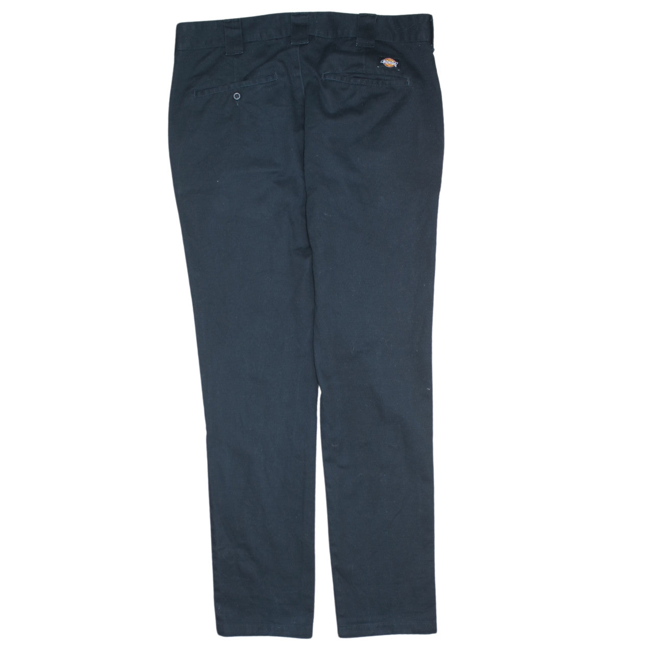Dickies Mens Black Chino Workwear Trousers W34 L34 Regular Fit
