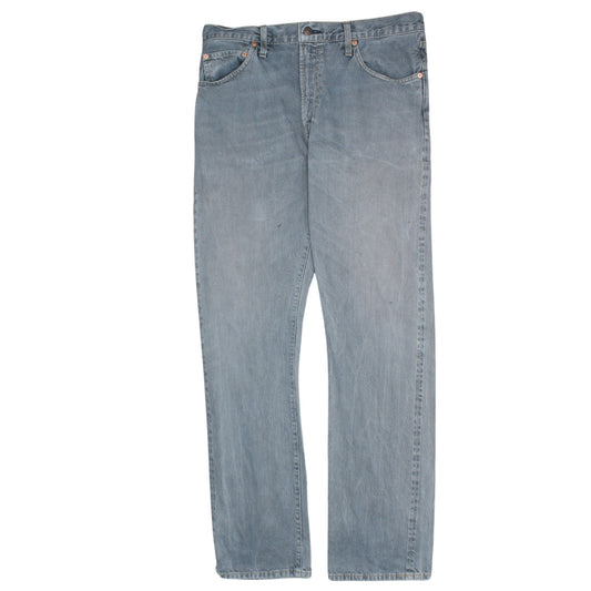 Levi's 505 Men's Blue Straight Leg Jeans W36 L34 Vintage Denim