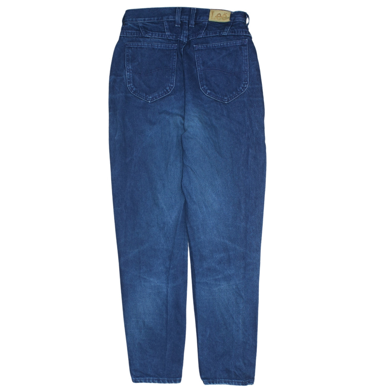 Lee Womens Blue Size 12 High Rise Mom Jeans Vintage Denim