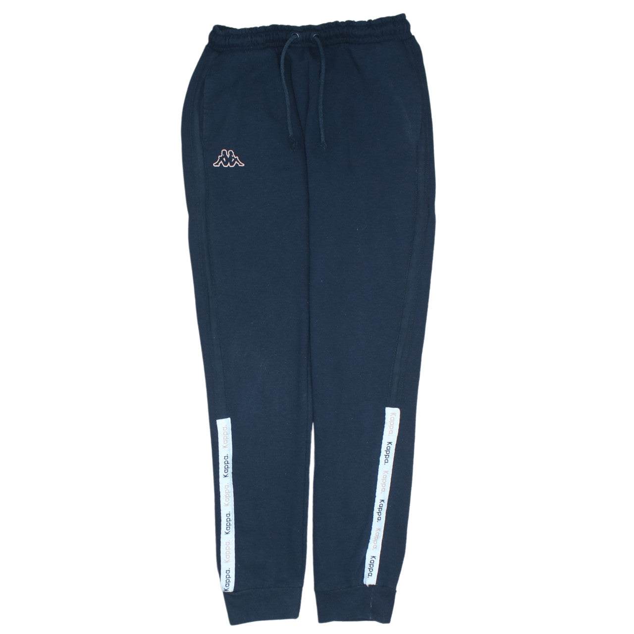 Kappa Womens Blue Jogger Sweatpants Size M Elastic Waist Sportswear