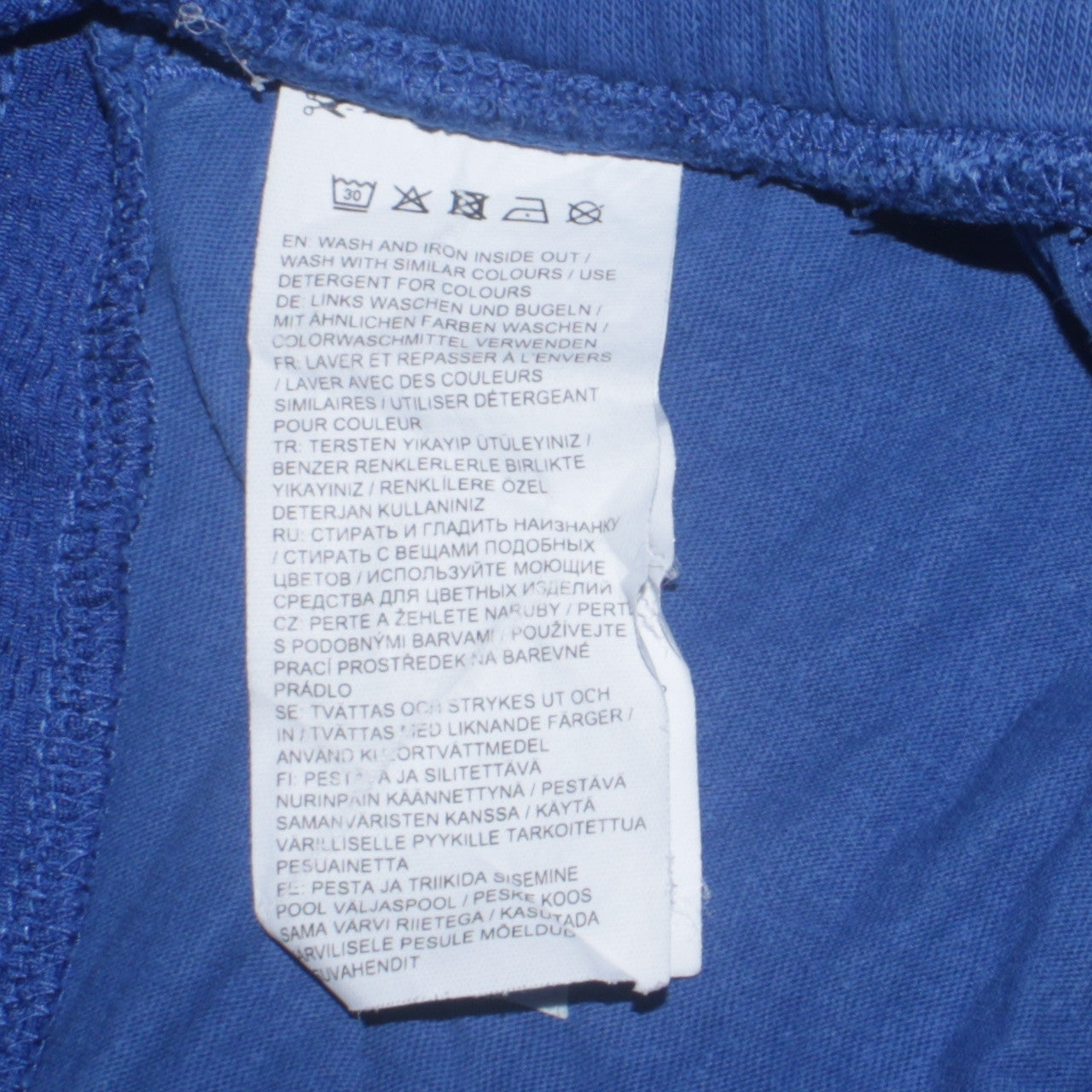 Puma Mens Blue Jogger Sweatpants XL Elastic Waist Pockets