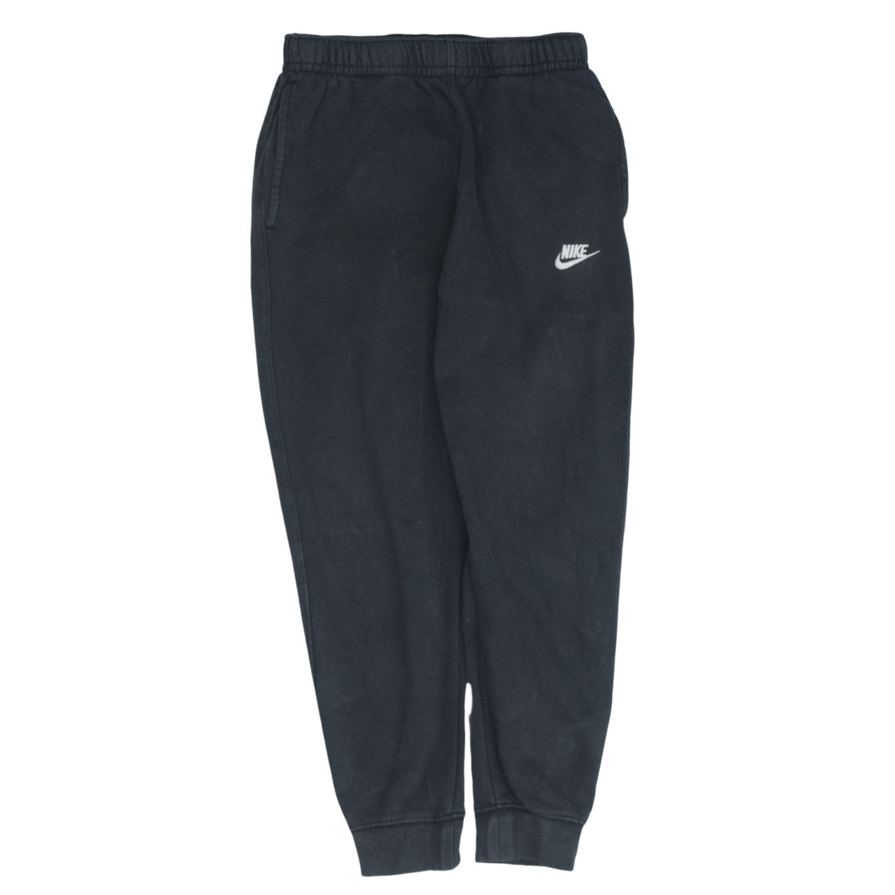 Nike Womens Black Small Sweatpants Joggers Fleece Cotton