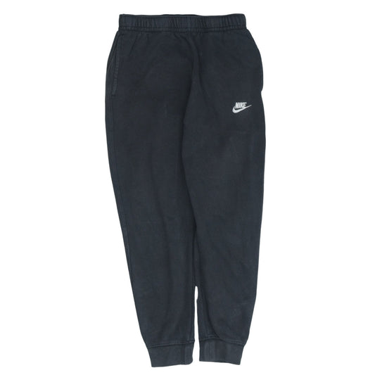 Nike Womens Black Small Sweatpants Joggers Fleece Cotton