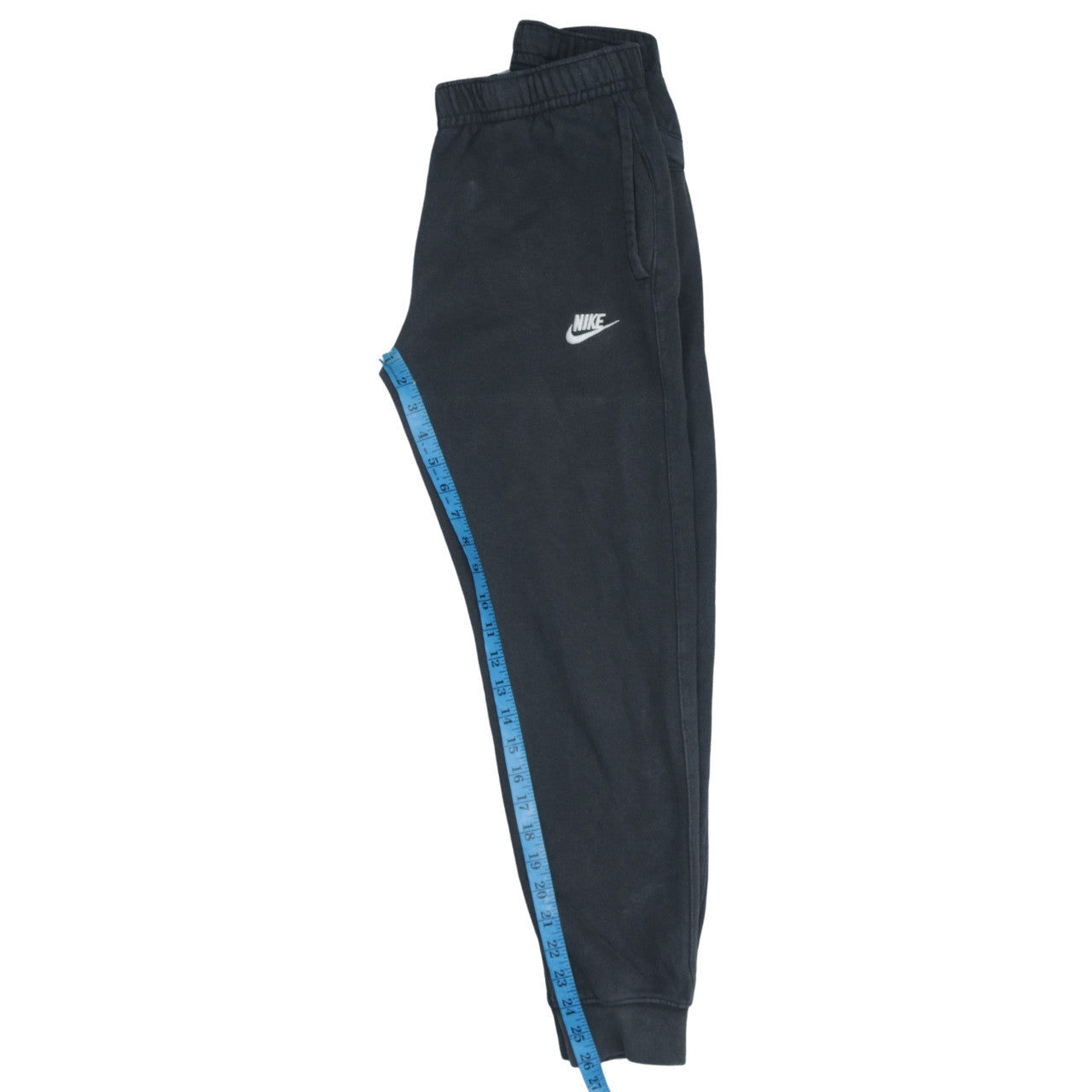 Nike Womens Black Small Sweatpants Joggers Fleece Cotton