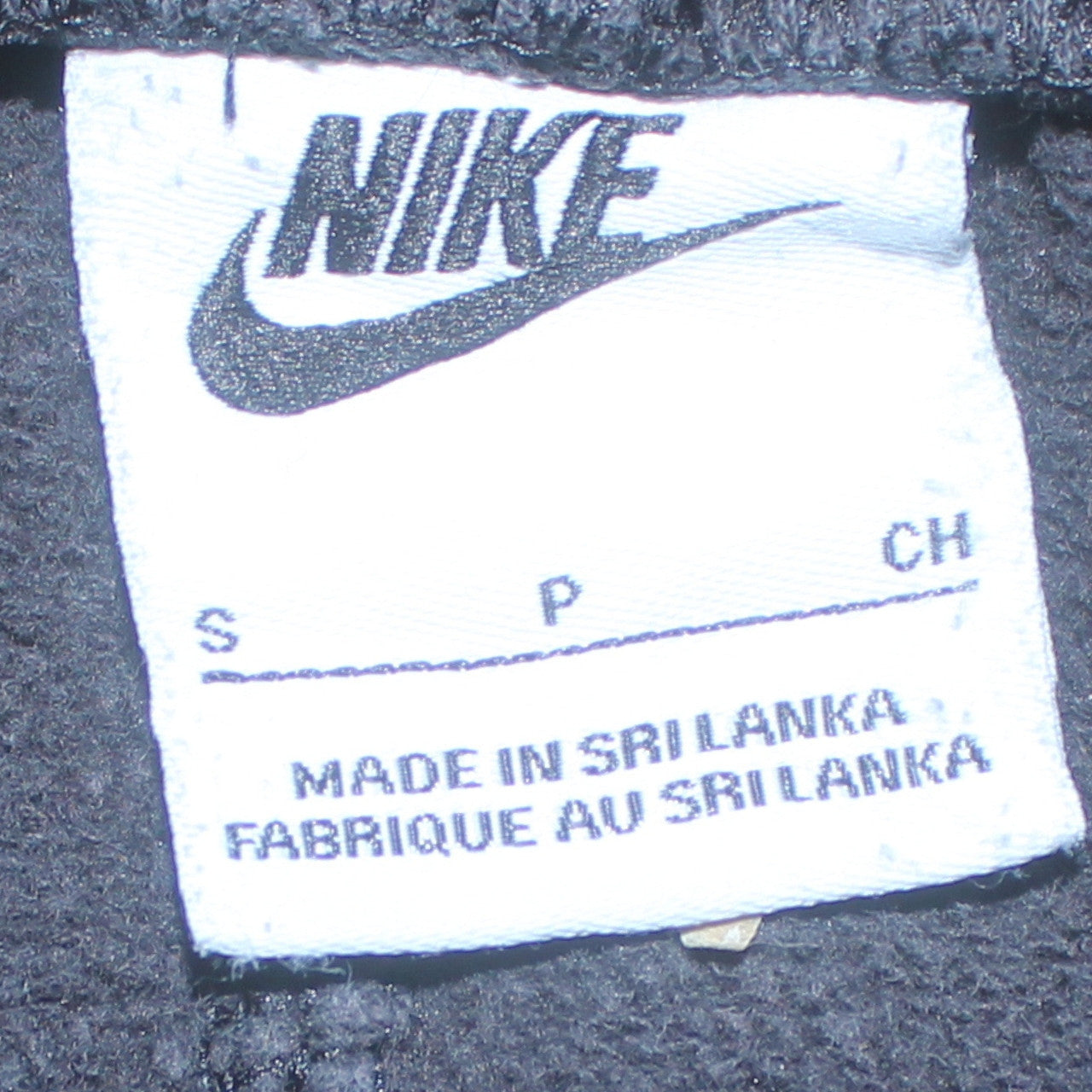 Nike Womens Black Small Sweatpants Joggers Fleece Cotton