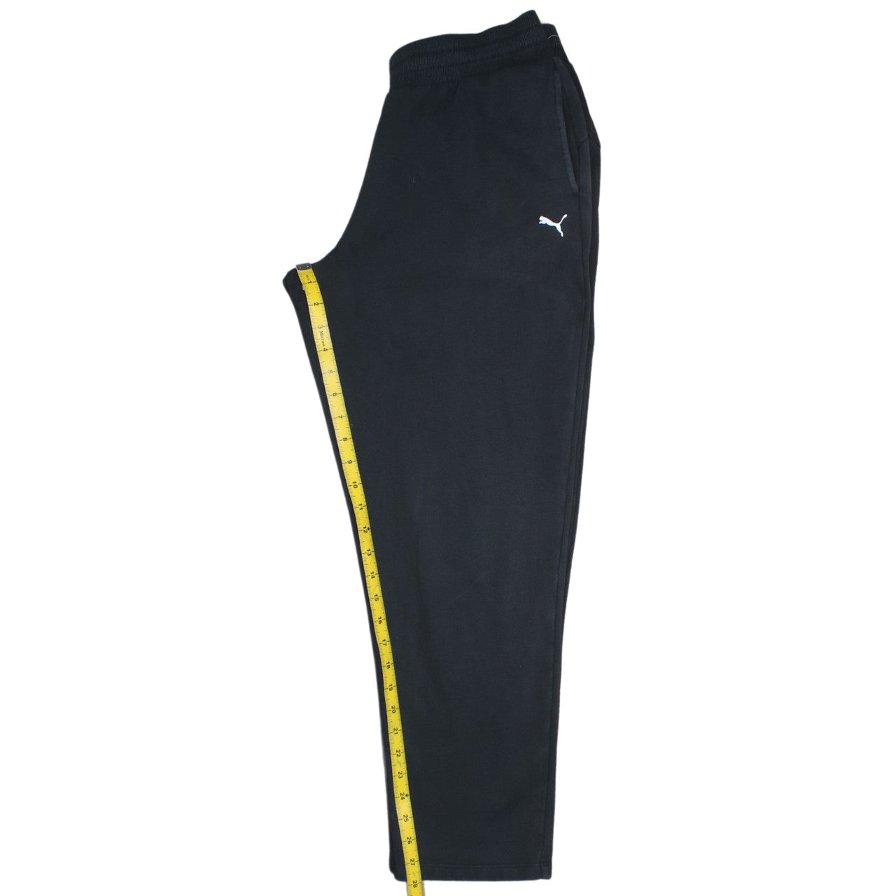 Puma Womens Black M Sweatpants Fleece Regular Fit Trousers