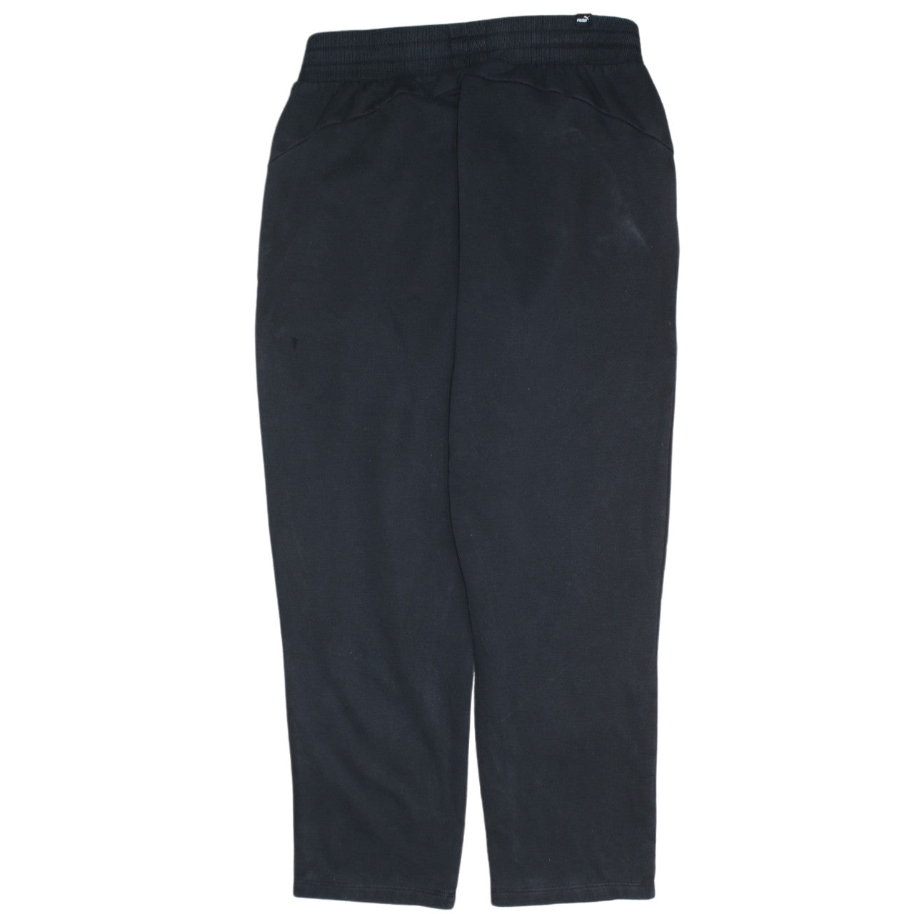 Puma Womens Black M Sweatpants Fleece Regular Fit Trousers