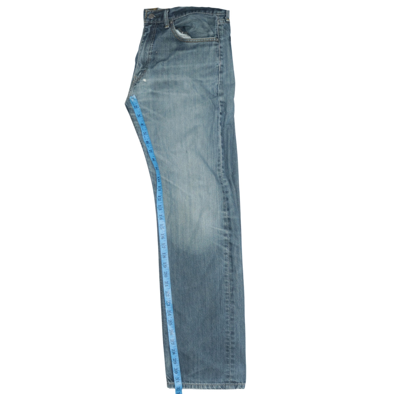 Levi's 505 Men's Blue Straight Leg Denim Jeans W35 L32