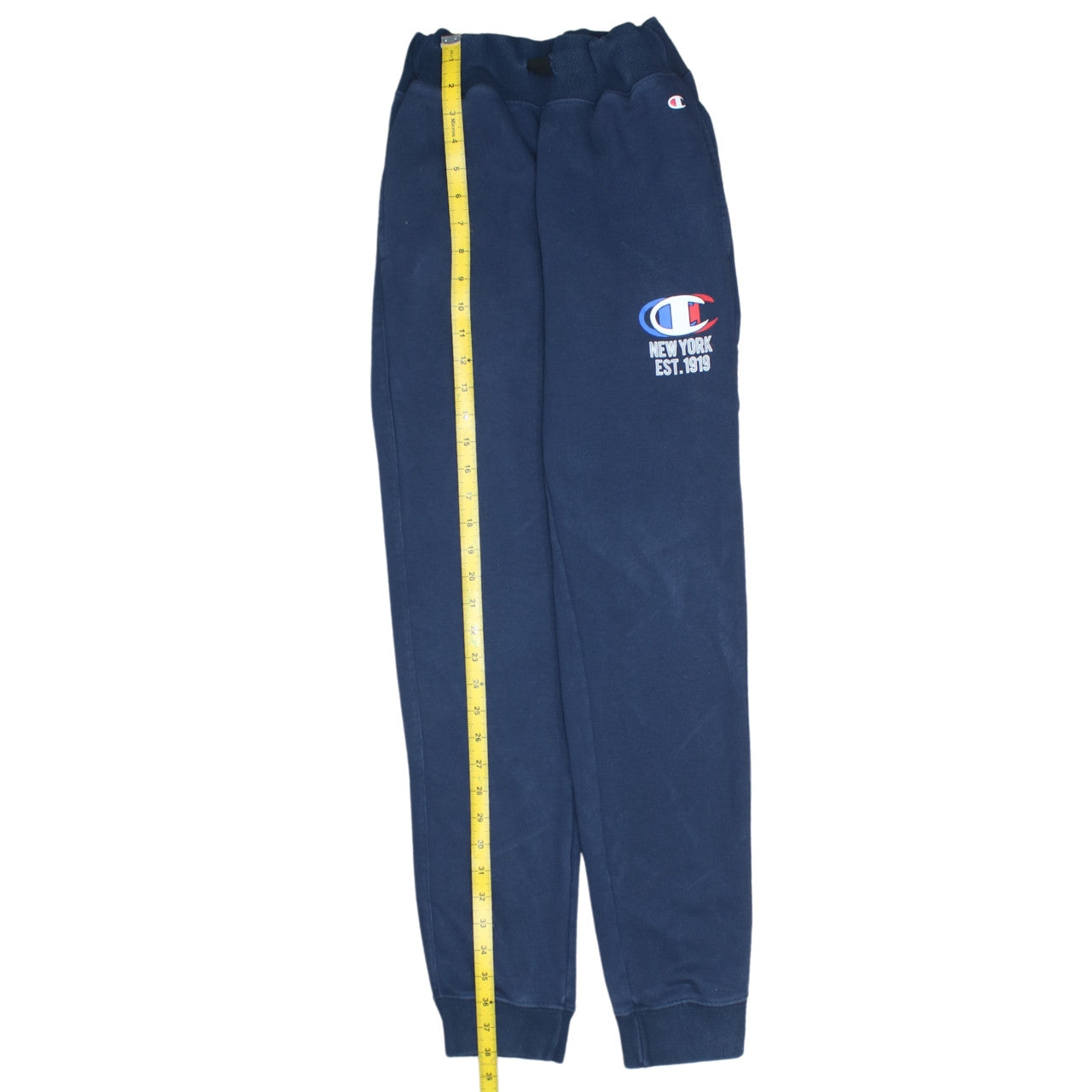Champion Womens Blue Jogger Sweatpants Small Cotton Blend