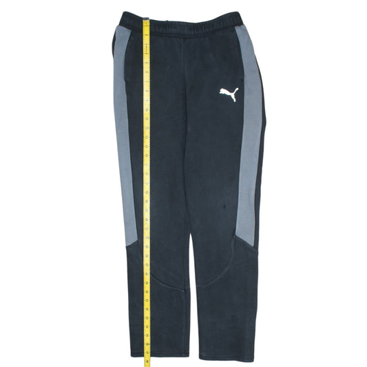 Puma Boys Black Sweatpants 14 Years Fleece Joggers Activewear
