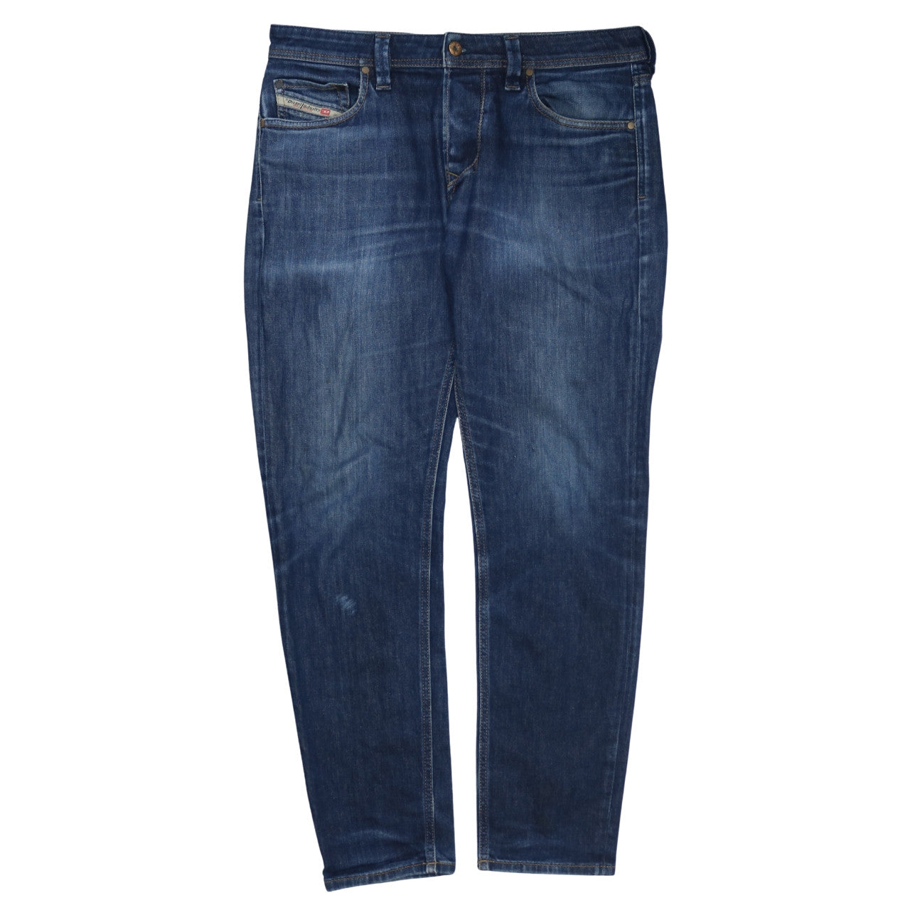 Diesel Men’s Blue Straight Leg Jeans W36 L32 Larkee-Beex