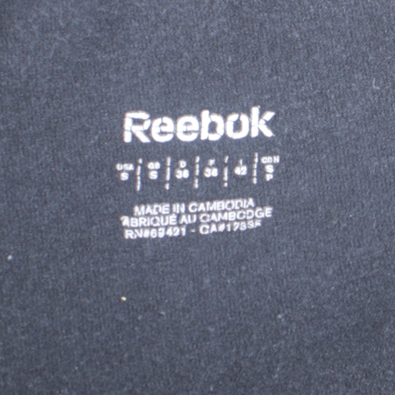 Reebok Women’s Black Jogger Sweatpants Size S Regular Fit
