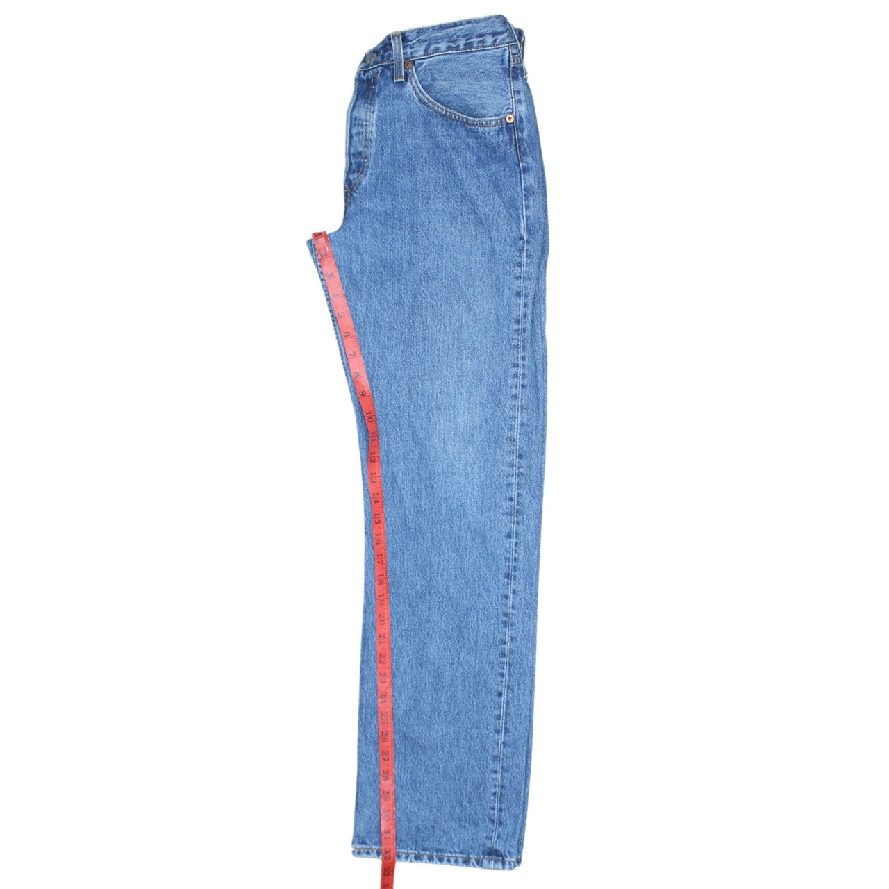 Levi's 501 Men's Blue Denim Straight Leg Jeans W31 L32