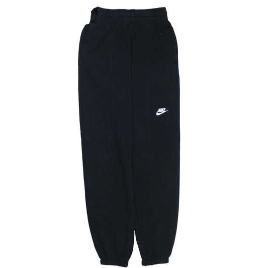 Nike Womens Black XS Sweatpants Joggers Cotton Blend