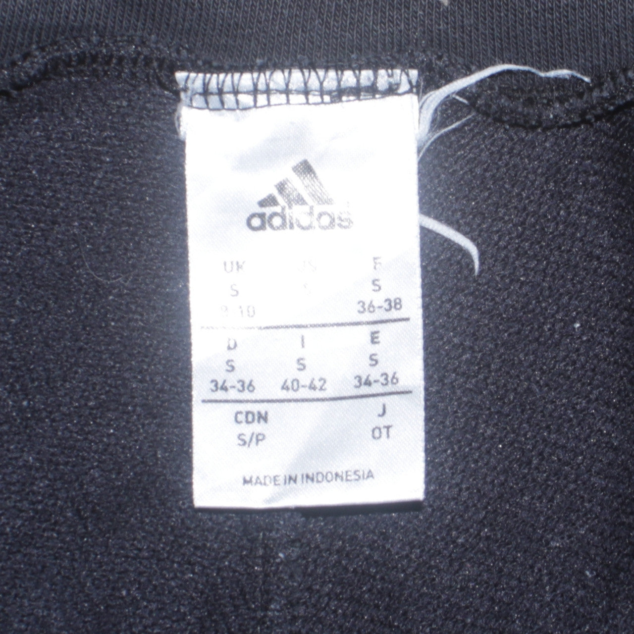 Adidas Womens Black Jogger Sweatpants S Tapered Fleece Sportswear