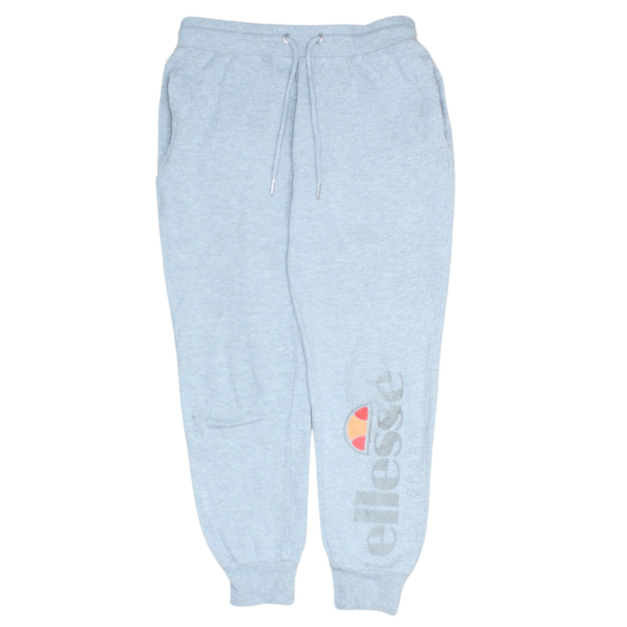Ellesse Womens Grey Jogger Sweatpants Size 8 Cotton Blend