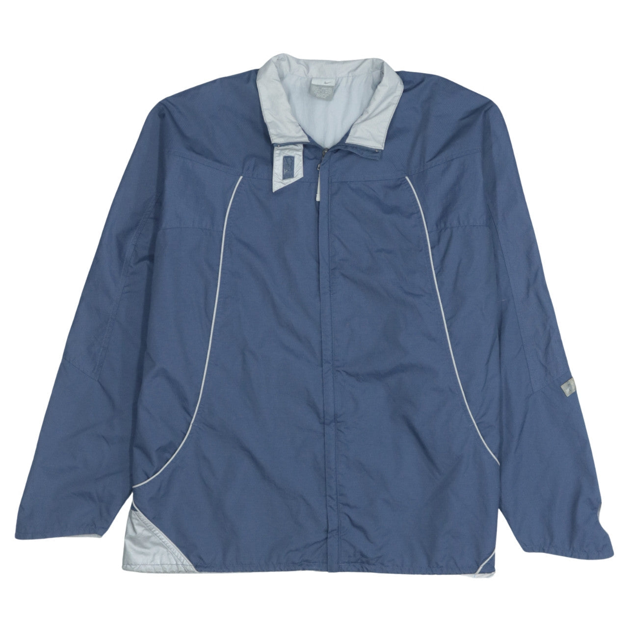 Nike Men's Blue XL Windbreaker Jacket Lightweight Full Zip