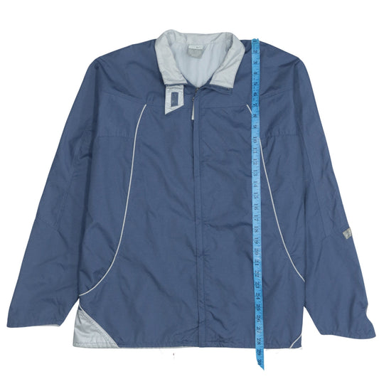 Nike Men's Blue XL Windbreaker Jacket Lightweight Full Zip