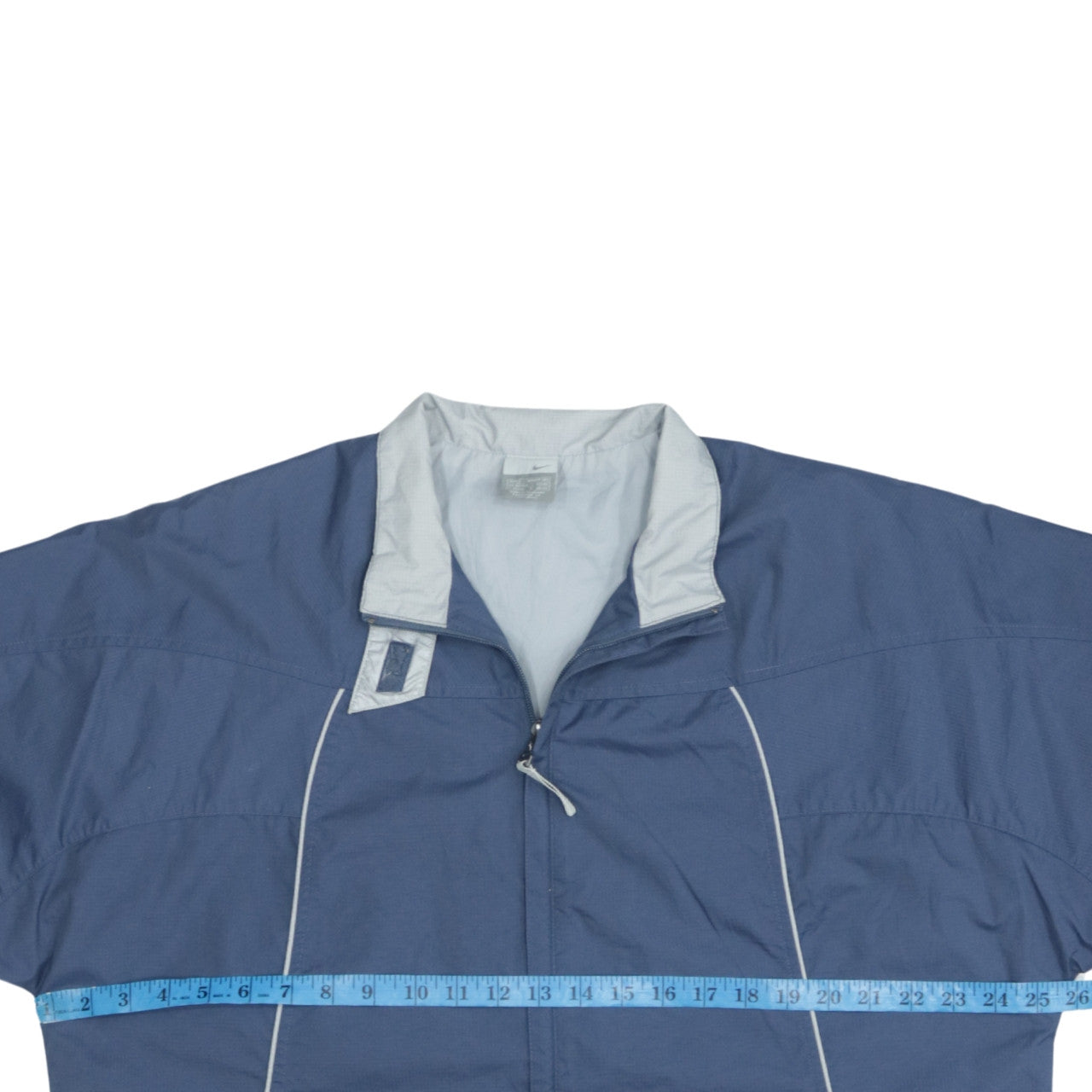 Nike Men's Blue XL Windbreaker Jacket Lightweight Full Zip