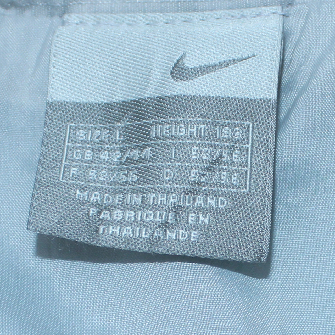 Nike Men's Blue XL Windbreaker Jacket Lightweight Full Zip