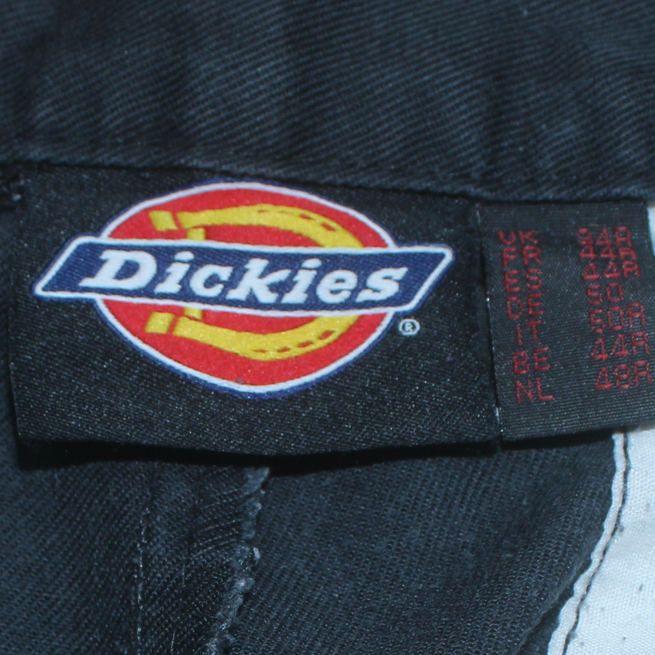 Dickies Men’s Black Cargo Work Trousers 34W Regular Straight Fit