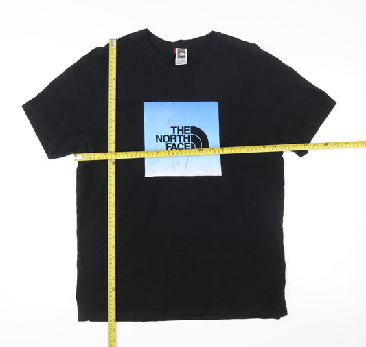 The North Face Men’s Black L Graphic Logo Cotton T-Shirt