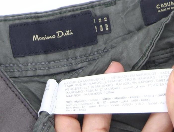 Massimo Dutti Women Green Chino Trousers Size 10 Straight Cotton