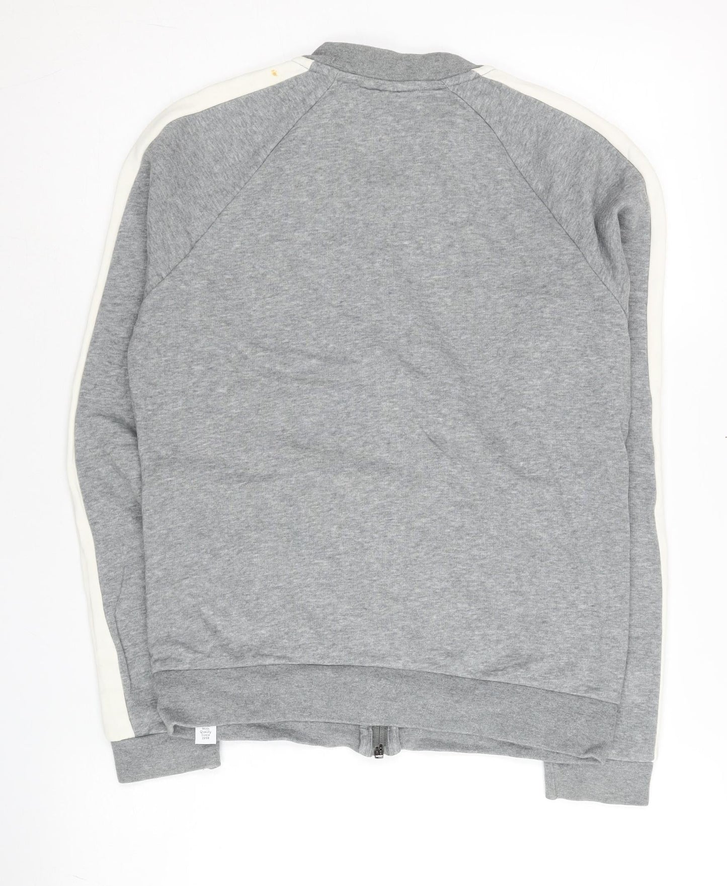 Puma Womens Grey Track Jacket Size L Full Zip Sports Top