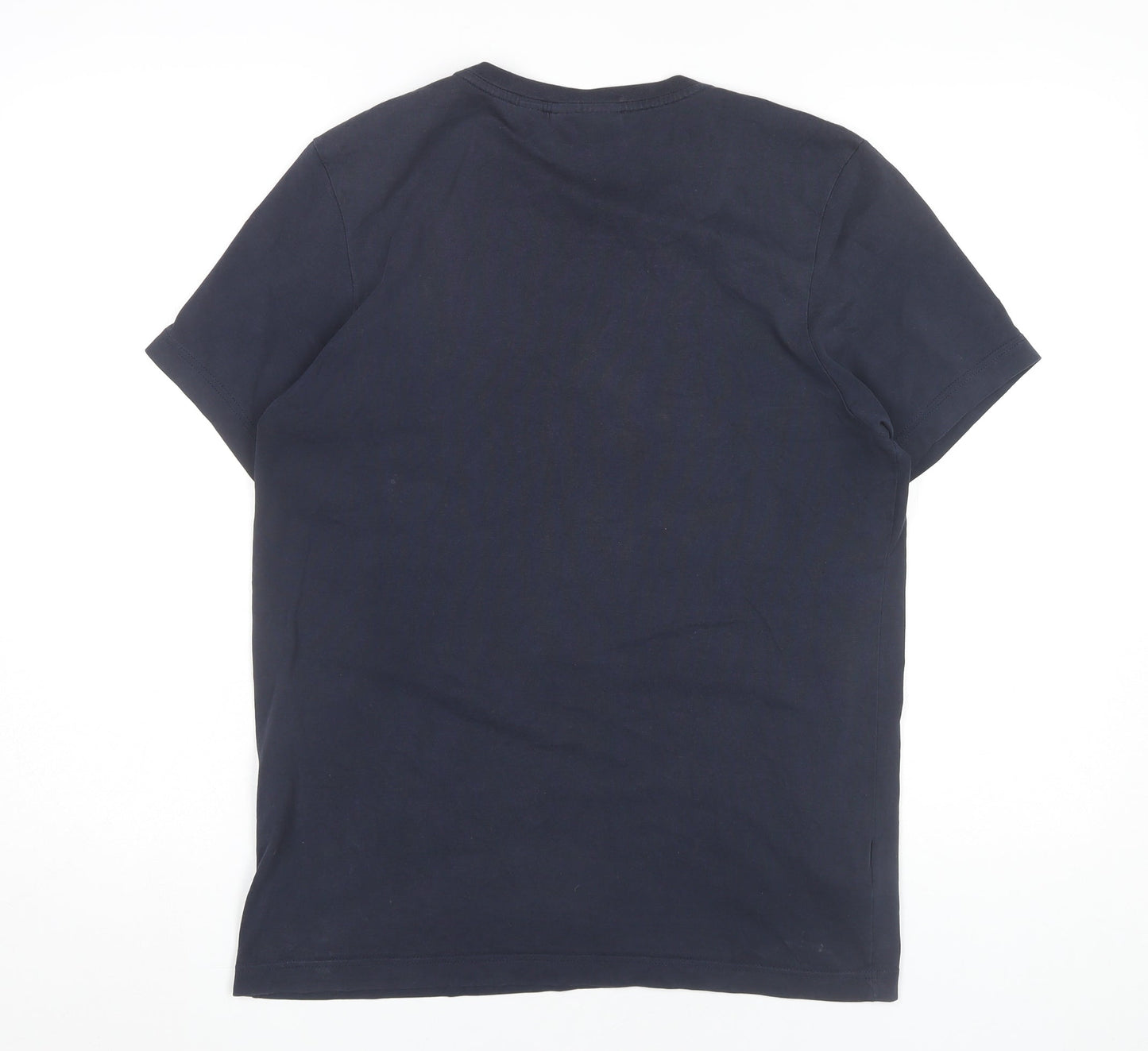 Lacoste Sport Men's Blue M Logo Graphic Short Sleeve T-Shirt