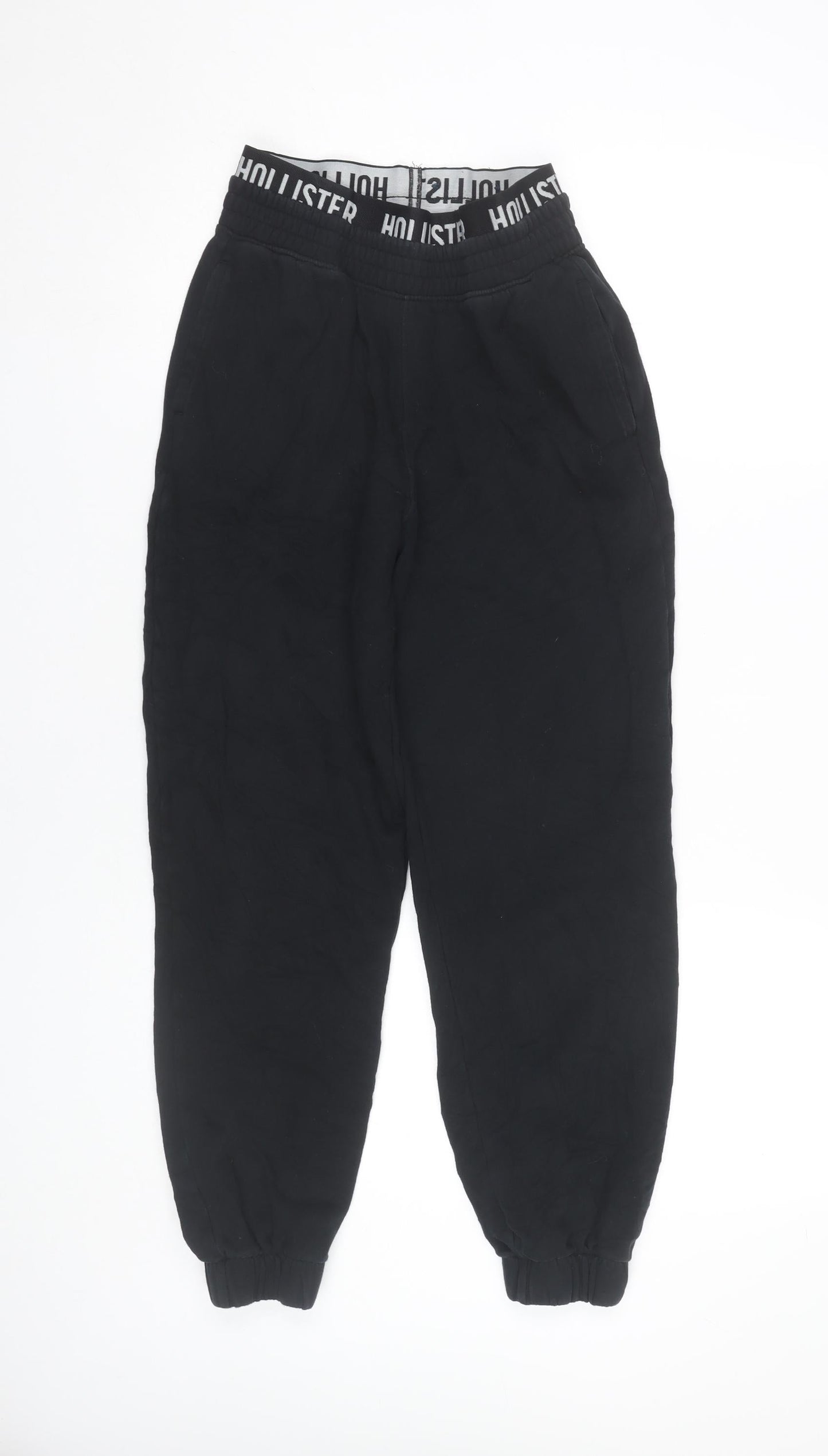 Hollister Women’s Black XS Jogger Ultra High-Rise Trousers