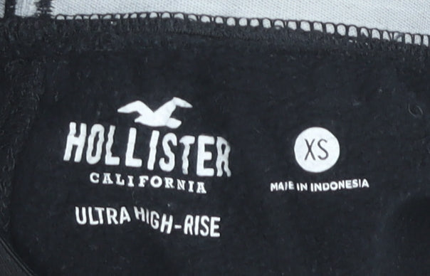 Hollister Women’s Black XS Jogger Ultra High-Rise Trousers
