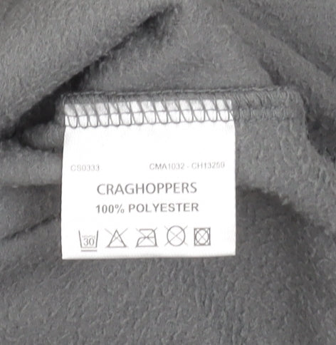 Craghoppers Mens Grey 2XL Fleece Pullover Sweatshirt Outdoor 1/2 Zip