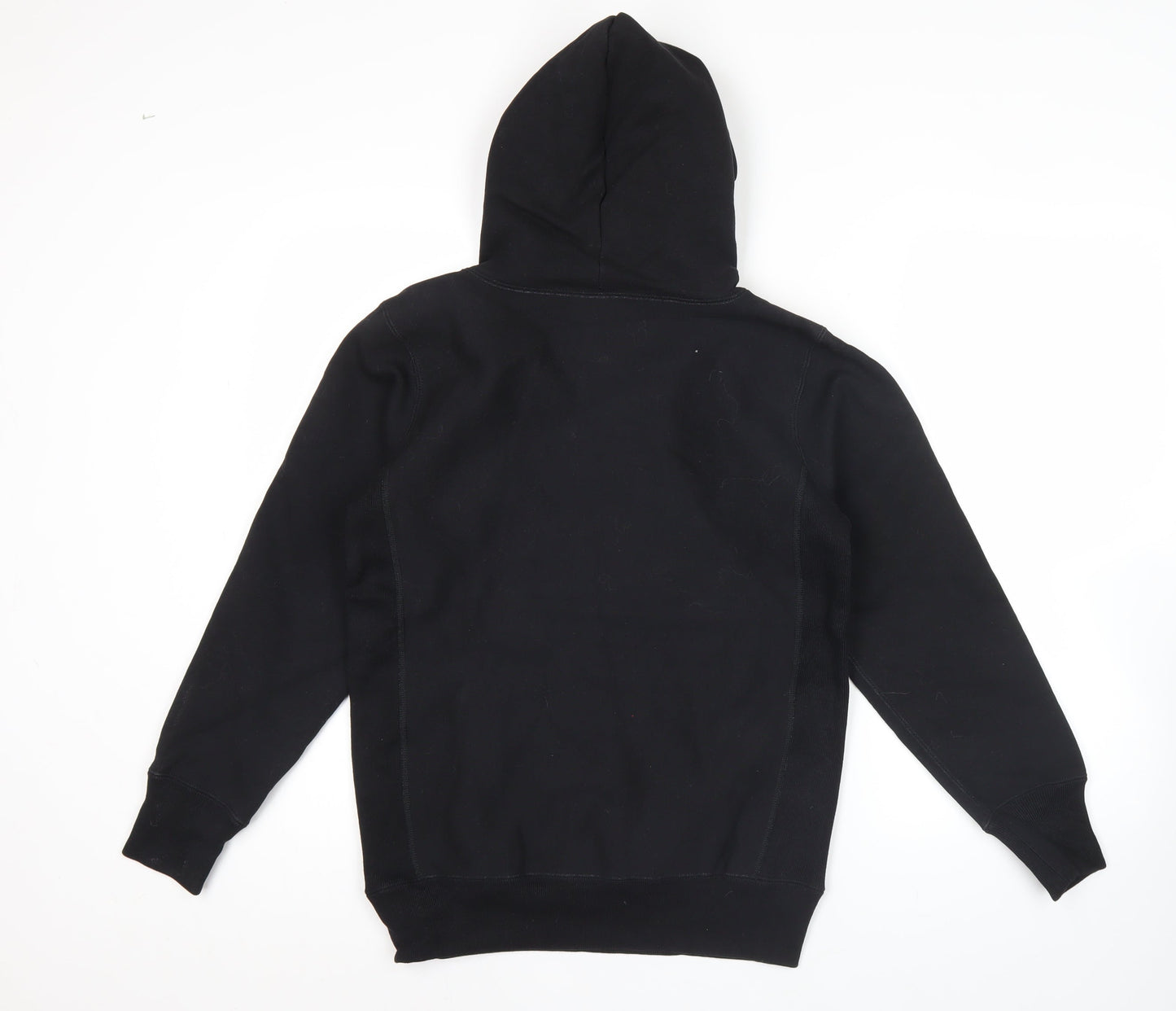 Champion Men's Black Small Pullover Hoodie Reverse Weave
