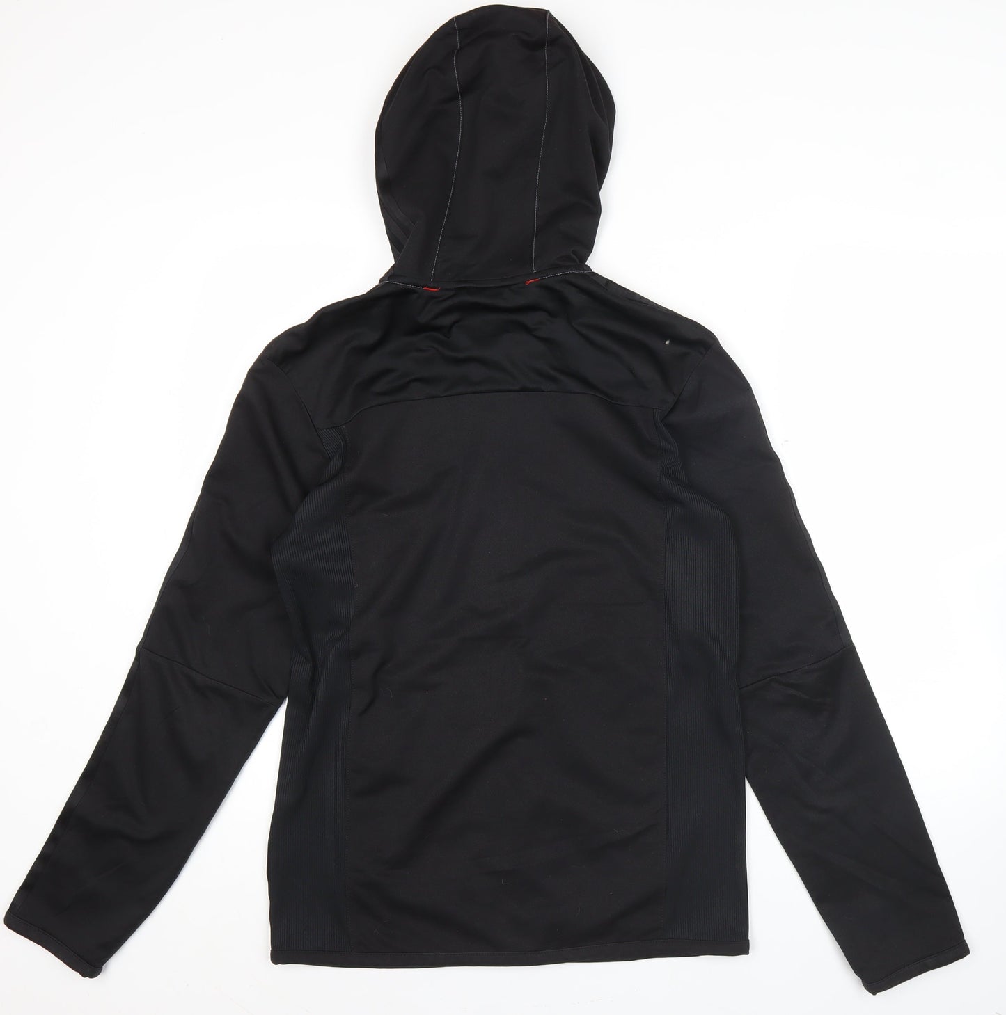 Adidas Mens Black Full Zip Hoodie Size M Football Sportswear