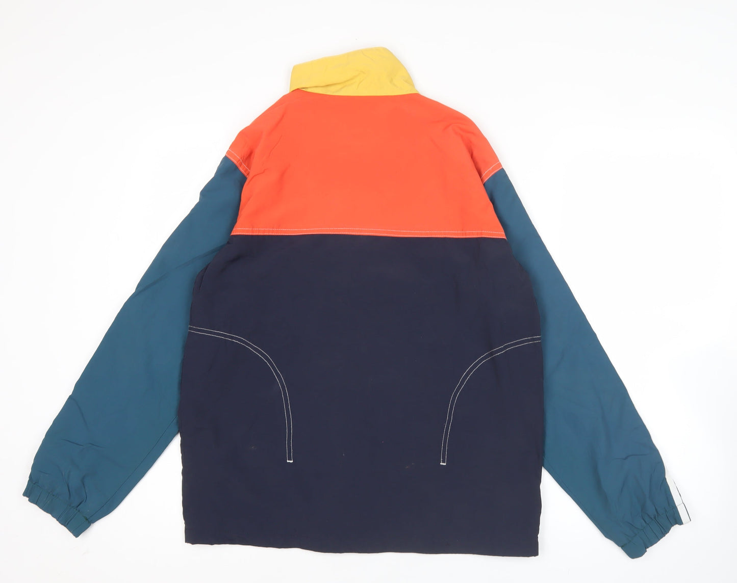 Adidas Men’s Multicoloured Track Jacket M Colourblock Full Zip