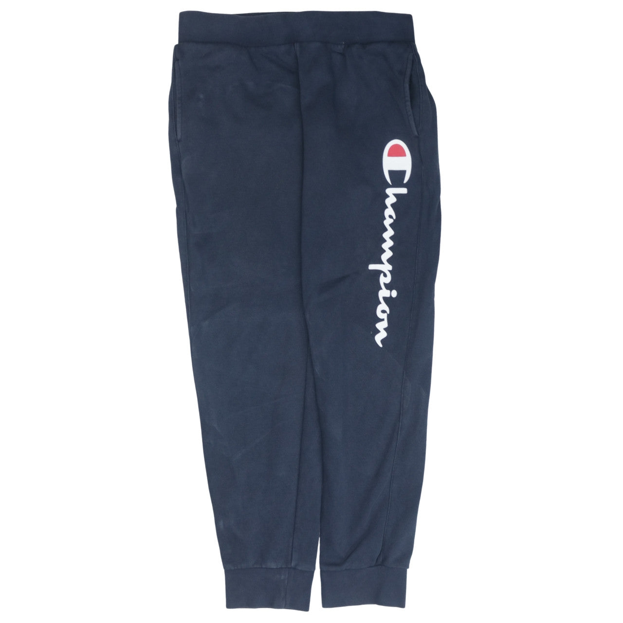 Champion Mens Blue Jogger Sweatpants L Regular Cotton Blend
